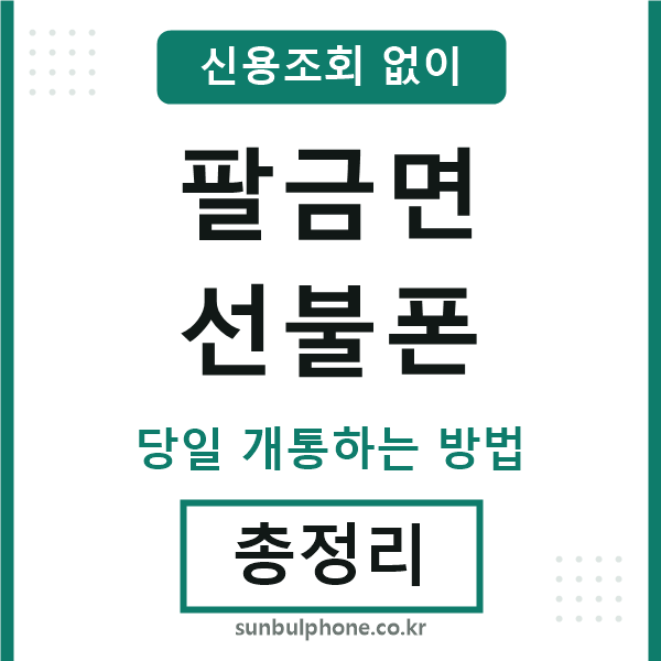 팔금면선불폰
