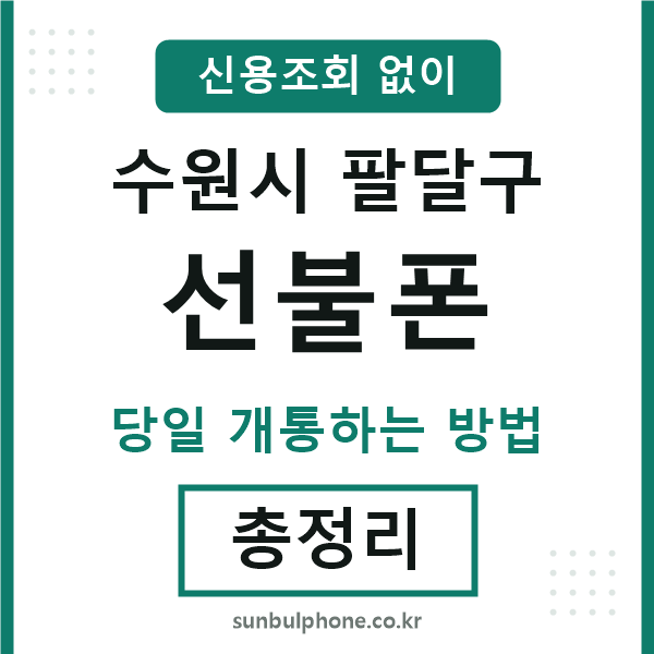 팔달구선불폰