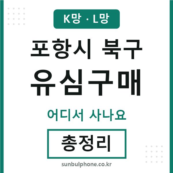 포항북구 유심구매