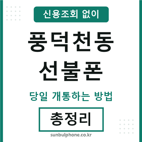 풍덕천동선불폰