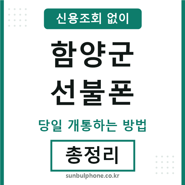 함양군선불폰