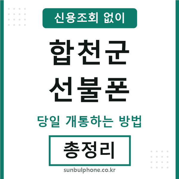 합천선불폰