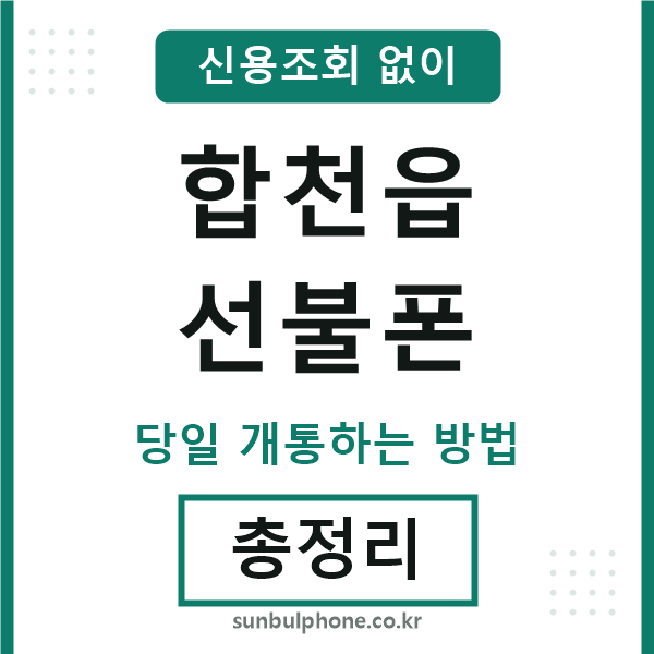 합천읍선불폰