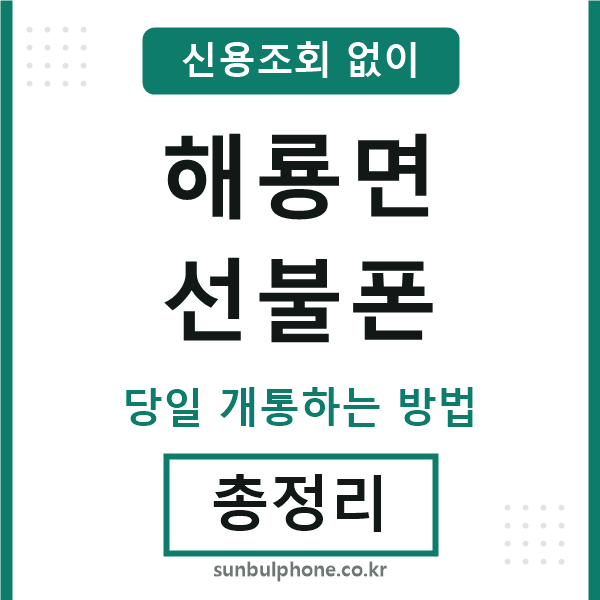 해룡면선불폰