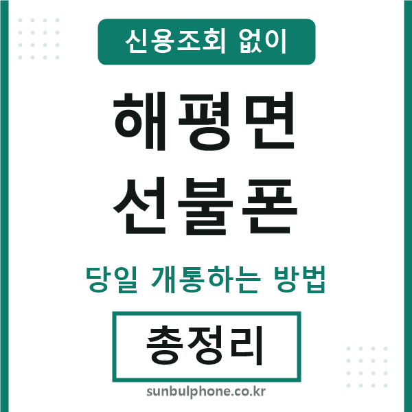 해평면선불폰
