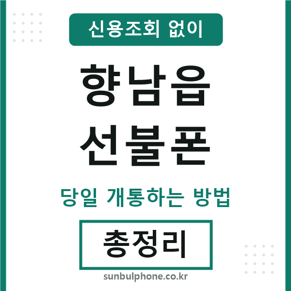 향남읍선불폰