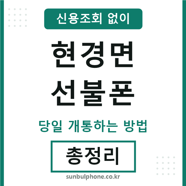 현경면선불폰