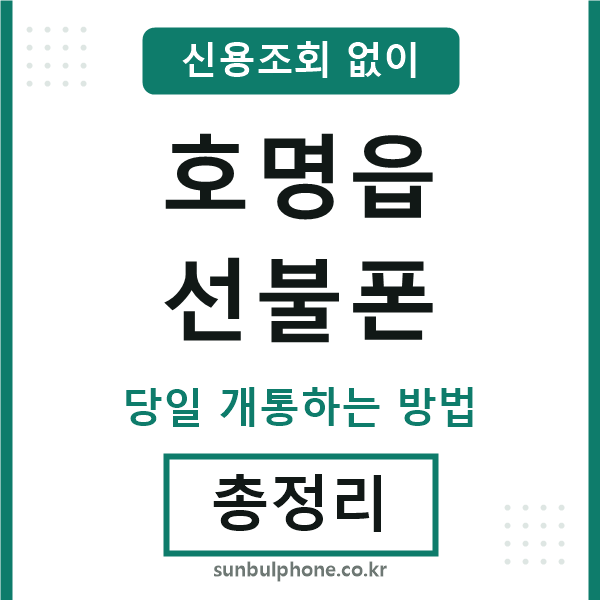 호명읍선불폰