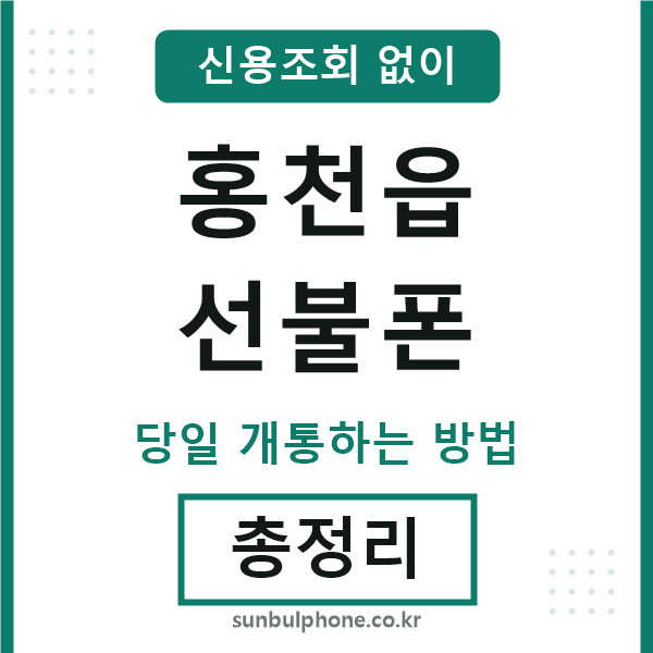 홍천읍선불폰