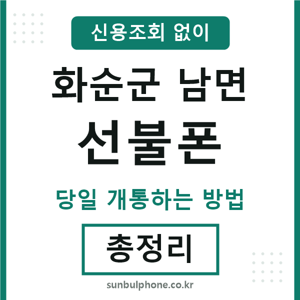 화순군남면선불폰