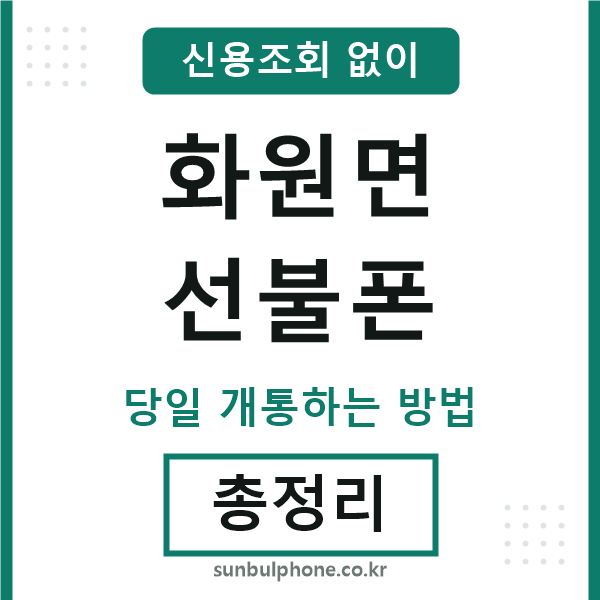 화원면선불폰
