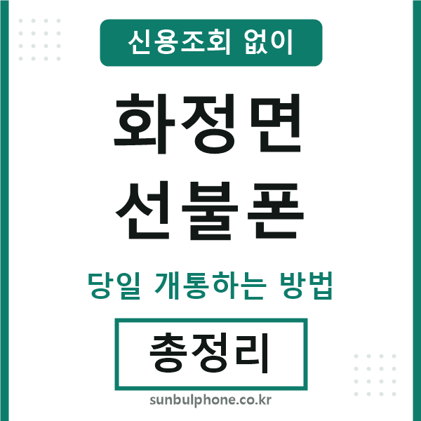화정면선불폰